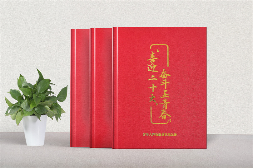 单位机构定制高端纪念册印刷留住光辉历程