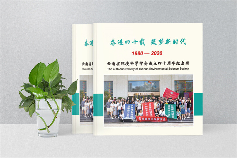 企业集团40周年庆画册设计制作-印刷公司周年画册